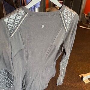 lululemon athletica Black Long Sleeve Top